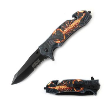 Snake Eye Tactical WildLife Collection Spring Assist Knife 4.75